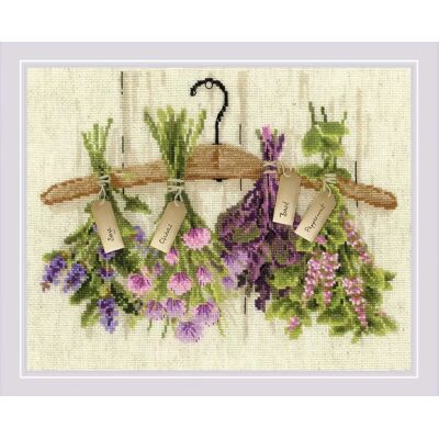 Riolis Kruissteek Borduurpakket - Veelkleurig - 30x24cm Riolis Kruissteek Borduurpakket - Veelkleurig - 30x24cm
