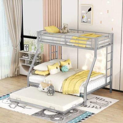 WISHDOR - Letto a castello - 90/140x200 cm - metal - Cama WISHDOR - Letto a castello - 90/140x200 cm - metal - Cama