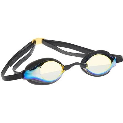 Mad Wave Record Breaker Mirror Yellow Swimsuit - Swim Goggles Mad Wave Record Breaker Mirror Yellow Swimsuit - Swim Goggles