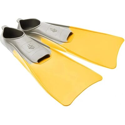 Mad Wave Tri Palmes de natation - Longue lame - Unisexe adulte Jaune UK 31-33 - Publicité Mad Wave Tri Palmes de natation - Longue lame - Unisexe adulte Jaune UK 31-33 - Publicité