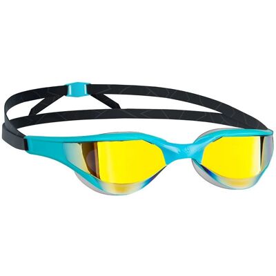 Mad Wave Tri Mad Wave Razor Regenbogen verspiegelte azurblaue Brille - Unisex UK One size Mad Wave Tri Mad Wave Razor Regenbogen verspiegelte azurblaue Brille - Unisex UK One size