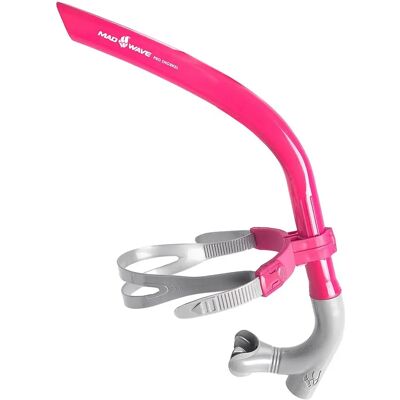 Mad Wave Pro Snorkel - Pink - Adult Unisex - Swim Training Equipment Mad Wave Pro Snorkel - Pink - Adult Unisex - Swim Training Equipment