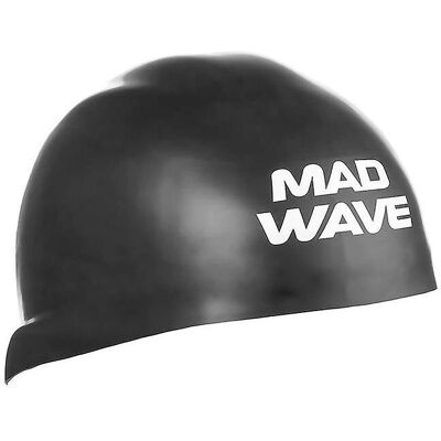 Mad Wave D-Cap - Black - Womens UK L - Swim Cap Mad Wave D-Cap - Black - Womens UK L - Swim Cap