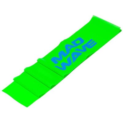 Bande de résistance MADWAVE - 2000x150x0.3mm - Vert - Publicité Bande de résistance MADWAVE - 2000x150x0.3mm - Vert - Publicité