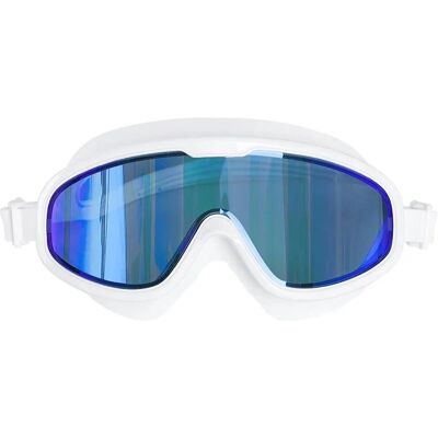 Mad Wave Target Rainbow Swim Mask - White/Blue - Mens Mad Wave Target Rainbow Swim Mask - White/Blue - Mens
