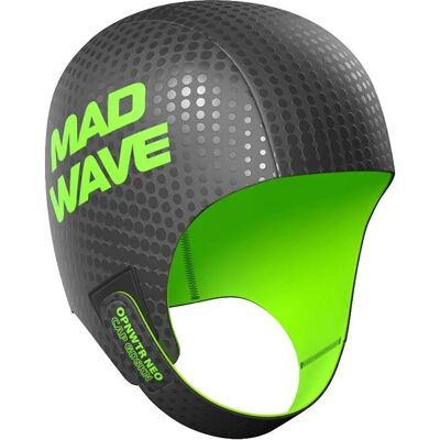 Bonnet en néoprène Madwave Opnwtr Neo Gdskn Vert L-XL - bonnet de natation - Publicité Bonnet en néoprène Madwave Opnwtr Neo Gdskn Vert L-XL - bonnet de natation - Publicité