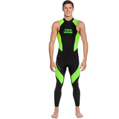 Traje de neopreno negro Madwave - Natación en aguas abiertas Traje de neopreno negro Madwave - Natación en aguas abiertas