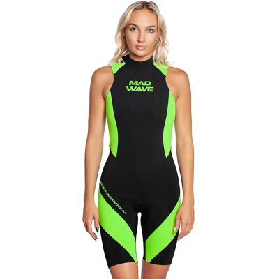 Madwave Women's Sleeveless Neoprene Suit Opnwtr Hydrostar Dsss S - Wetsuit Madwave Women's Sleeveless Neoprene Suit Opnwtr Hydrostar Dsss S - Wetsuit