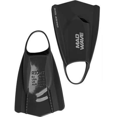 Madwave Pinne Chaser Tech Nere - Pinne da nuoto Madwave Pinne Chaser Tech Nere - Pinne da nuoto