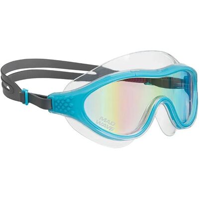 Madwave Azure Rainbow Mirror Swim Mask - Swimsuit Madwave Azure Rainbow Mirror Swim Mask - Swimsuit