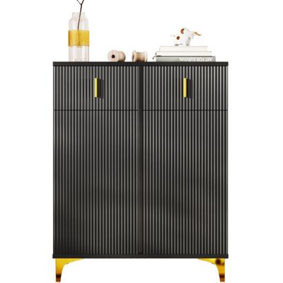 OKWISH - CREDENZA - Negro brillo - Armario OKWISH - CREDENZA - Negro brillo - Armario