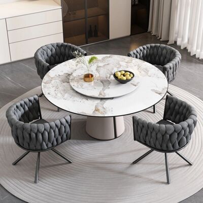 REDOM - Set de 4 Velvet Dining Chairs - Velvet - Dining Chairs - Chair REDOM - Set de 4 Velvet Dining Chairs - Velvet - Dining Chairs - Chair