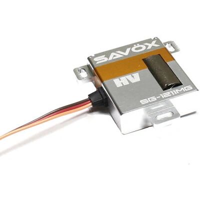 Savox SG-1211MG Hochspannungs-Metallgetriebeservo - Kompakt 30x12x36mm Savox SG-1211MG Hochspannungs-Metallgetriebeservo - Kompakt 30x12x36mm