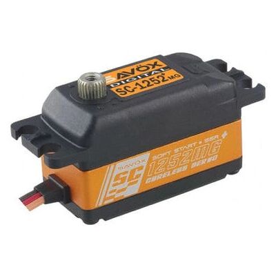 Savox SC-1252MG+ Digitalservo - Hohe Drehkraft, Kernlos, Metallgetriebe Savox SC-1252MG+ Digitalservo - Hohe Drehkraft, Kernlos, Metallgetriebe