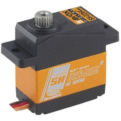 Savox SH-0264MG Mikro Servo - Digital, Metallgetriebe, 1,2kg - RC Hobby Savox SH-0264MG Mikro Servo - Digital, Metallgetriebe, 1,2kg - RC Hobby