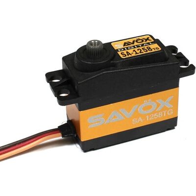 Savox SA-1258TG+ Digitales bürstenloses Servo - Hochtor RC Flugzeug Savox SA-1258TG+ Digitales bürstenloses Servo - Hochtor RC Flugzeug