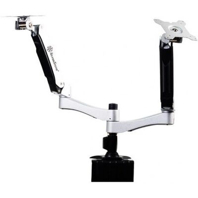 Support Moniteur Silverstone ARM22SC - Réglable, Pour 17-24" Moniteurs - Publicité Support Moniteur Silverstone ARM22SC - Réglable, Pour 17-24" Moniteurs - Publicité