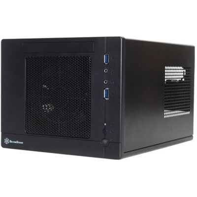 Silverstone SG05-LITE Mini-ITX Gehäuse Schwarz Silverstone SG05-LITE Mini-ITX Gehäuse Schwarz