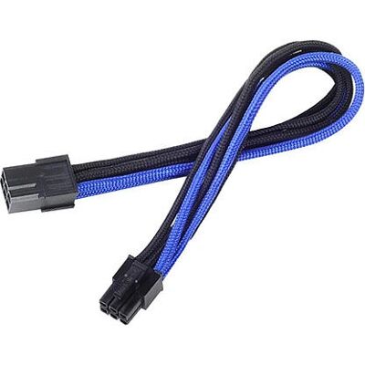 Silverstone SST-PP07-IDE6BA Verlengkabel - Zwart/Blauw Silverstone SST-PP07-IDE6BA Verlengkabel - Zwart/Blauw