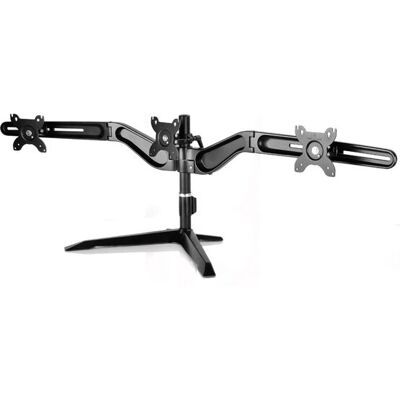 Silverstone ARM31BS Support triple pour moniteur - Noir - Publicité Silverstone ARM31BS Support triple pour moniteur - Noir - Publicité