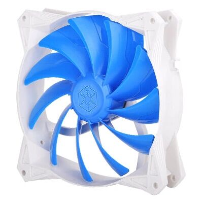 Silverstone SST-FQ122 Ventola PWM 12cm Blu Bianco - Ventilatore per PC Silverstone SST-FQ122 Ventola PWM 12cm Blu Bianco - Ventilatore per PC