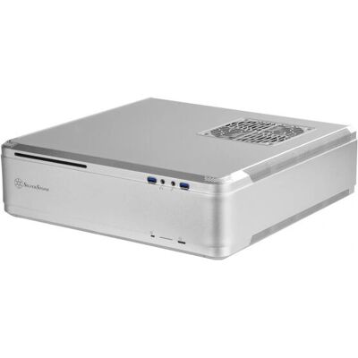 Silverstone Fortress FTZ01S Mini-ITX PC-Gehäuse - Silber Silverstone Fortress FTZ01S Mini-ITX PC-Gehäuse - Silber