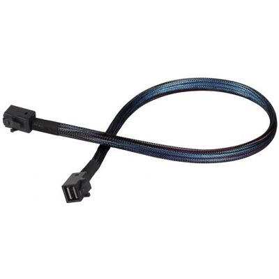 Silverstone CPS04 0,5 m Nero - Cavo Mini SAS HD Interno Silverstone CPS04 0,5 m Nero - Cavo Mini SAS HD Interno