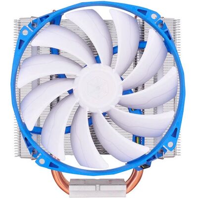 Silverstone SST-AR07 CPU-Kühler - Blau, Aluminium, 14cm Silverstone SST-AR07 CPU-Kühler - Blau, Aluminium, 14cm