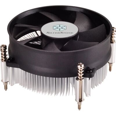 Silverstone NT09-115X CPU hűtő - Alumínium, Fekete Silverstone NT09-115X CPU hűtő - Alumínium, Fekete