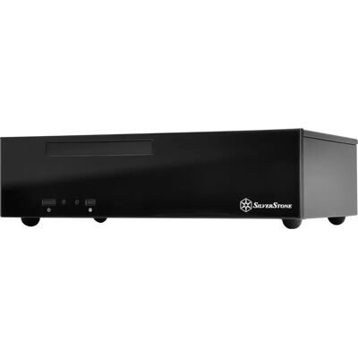 Silverstone SST-ML09B Mini-ITX Gehäuse - Schwarz Silverstone SST-ML09B Mini-ITX Gehäuse - Schwarz