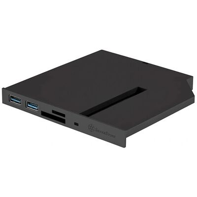 Silverstone FPS01 I/O-Ports-Panel - Schwarz Silverstone FPS01 I/O-Ports-Panel - Schwarz