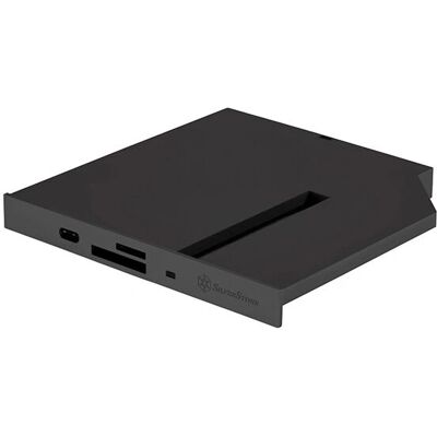 Silverstone FPS01-C I/O Ports Panel - Schwarz - 5,25" Slim Line - für M.2 SSD & USB-C Silverstone FPS01-C I/O Ports Panel - Schwarz - 5,25" Slim Line - für M.2 SSD & USB-C