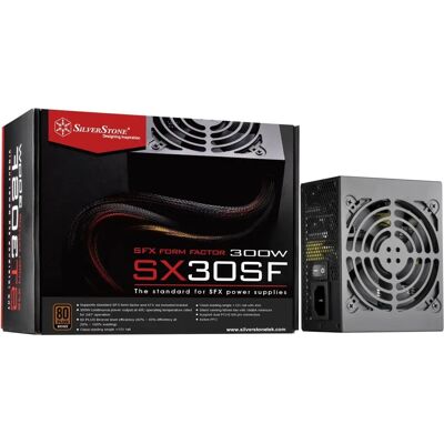 Silverstone SFX Serie ST30SF - V2 - Strømforsyning - 80 Plus Bronze - 300W Silverstone SFX Serie ST30SF - V2 - Strømforsyning - 80 Plus Bronze - 300W