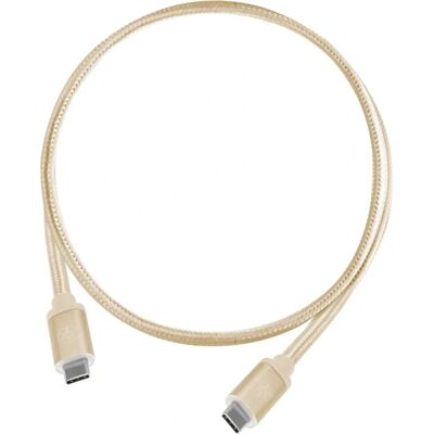 Kabel Silverstone USB-C - 0,5m Złoty USB 3.1 Kabel Silverstone USB-C - 0,5m Złoty USB 3.1