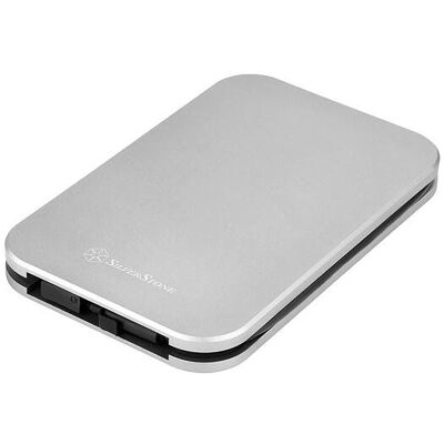 Silverstone MMS02C Boîtier HDD/SSD - Noir - 2,5" - Supporte SATA 6Gb/s - Publicité Silverstone MMS02C Boîtier HDD/SSD - Noir - 2,5" - Supporte SATA 6Gb/s - Publicité