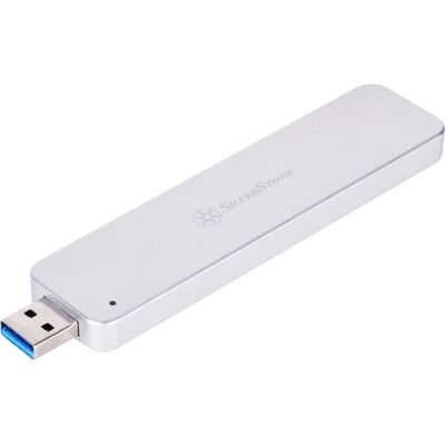 Silverstone MS09 SSD ház - M.2 SATA - Ezüst Silverstone MS09 SSD ház - M.2 SATA - Ezüst