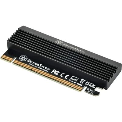 Silverstone SST-ECM23 PCIe Expansion Card - M.2 Adapter with Cooler Silverstone SST-ECM23 PCIe Expansion Card - M.2 Adapter with Cooler