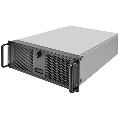 Gabinete de Servidor Rack Silverstone SST-RM400 - 4U, Preto, Cinza Gabinete de Servidor Rack Silverstone SST-RM400 - 4U, Preto, Cinza