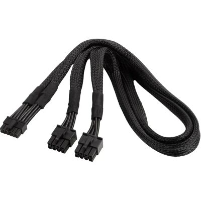 Silverstone PP12-EPS Kabel zasilający - 55cm, EPS 8-pin do 12-pin GPU Silverstone PP12-EPS Kabel zasilający - 55cm, EPS 8-pin do 12-pin GPU