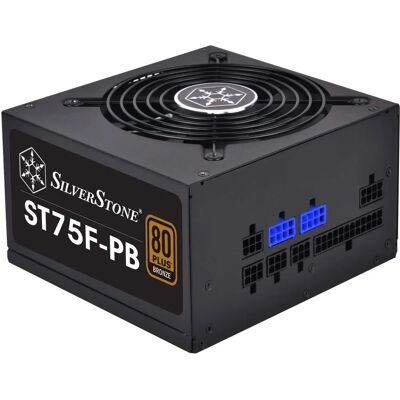 Silverstone SST-ST75F-PB - Netzteil - 750W - Schwarz - 80 Plus Bronze Silverstone SST-ST75F-PB - Netzteil - 750W - Schwarz - 80 Plus Bronze