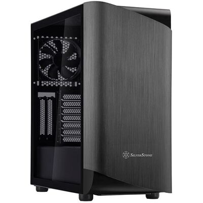 Silverstone Seta A1 Tour Midi - Noir & Gris - Boîtier PC - Publicité Silverstone Seta A1 Tour Midi - Noir & Gris - Boîtier PC - Publicité