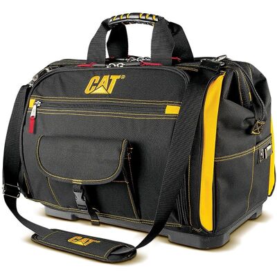 CAT Tool Bag - 56 Pockets, Main & Side Compartments - Tool Type CAT Tool Bag - 56 Pockets, Main & Side Compartments - Tool Type