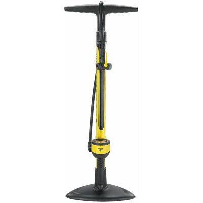 Topeak JoeBlow Sport III - Gulvpumpe - gul svart Topeak JoeBlow Sport III - Gulvpumpe - gul svart