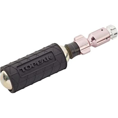 Topeak Micro AirBooster 16g - Srebrny - Inflator CO2 Topeak Micro AirBooster 16g - Srebrny - Inflator CO2