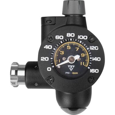 Topeak Airbooster G2 - Multi-Function CO2 Pump with Gauge - Black Topeak Airbooster G2 - Multi-Function CO2 Pump with Gauge - Black