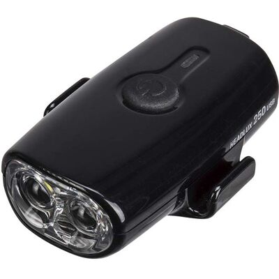 Topeak HeadLux 250 USB Fietslicht - Fietslicht Topeak HeadLux 250 USB Fietslicht - Fietslicht
