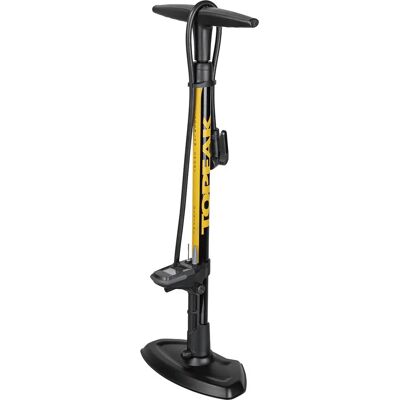 Topeak Joeblow Sport Digital Fiets Pomp - Zwart, Geel - Bandenpomp Topeak Joeblow Sport Digital Fiets Pomp - Zwart, Geel - Bandenpomp