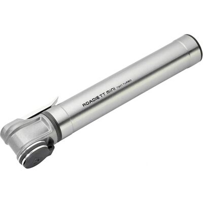 Pompa a mano Topeak Roadie TT Mini - Argento Pompa a mano Topeak Roadie TT Mini - Argento