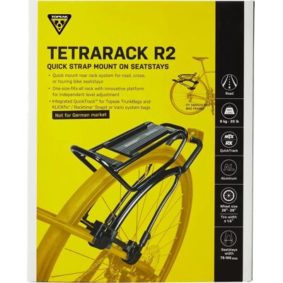 Topeak TetraRack R2 - Tylna półka rowerowa Topeak TetraRack R2 - Tylna półka rowerowa