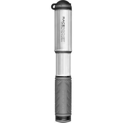 Cyklopumpa Topeak RaceRocket - Stříbrná Kompaktní pumpa pro Presta a Schrader Cyklopumpa Topeak RaceRocket - Stříbrná Kompaktní pumpa pro Presta a Schrader